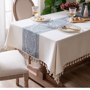 Adorn Your kitchen and Dining Table With This Elegant Table Cloth
